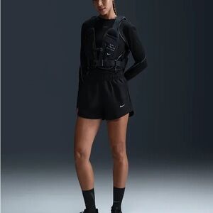 Nike Black Dry-fit Training Shorts with Swoosh